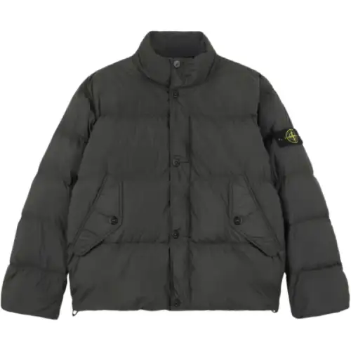 STONE ISLAND Compass Patch Down Jacket