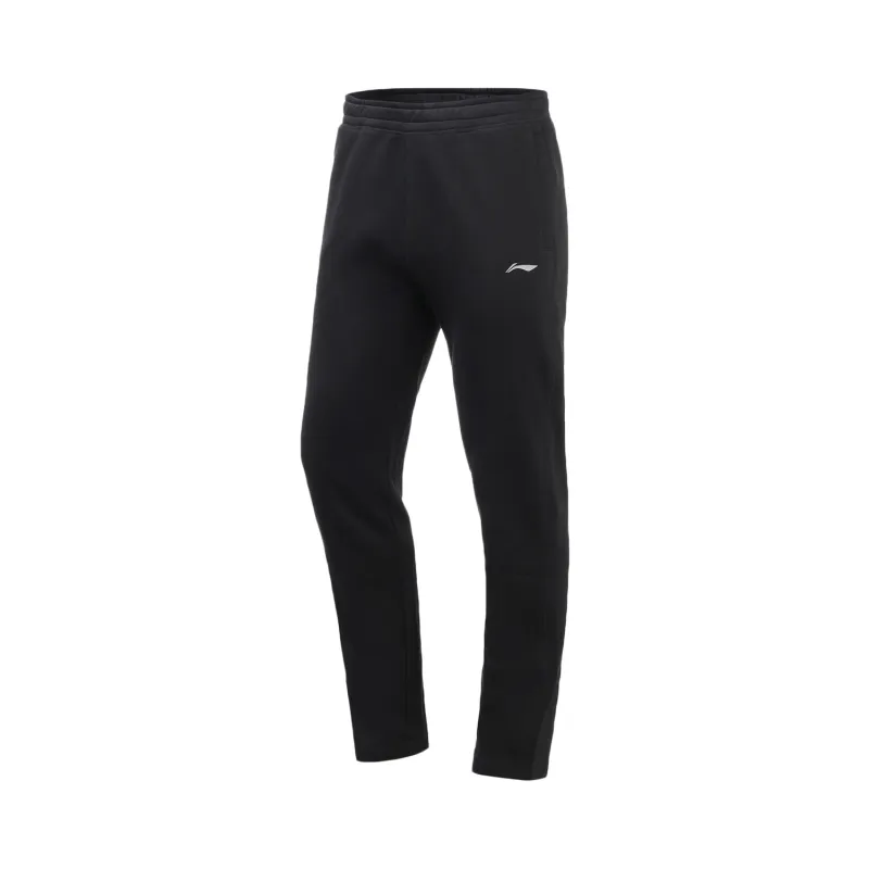 Li Ning Knitted Sweatpants Men's Thickened Straight Fit Pants