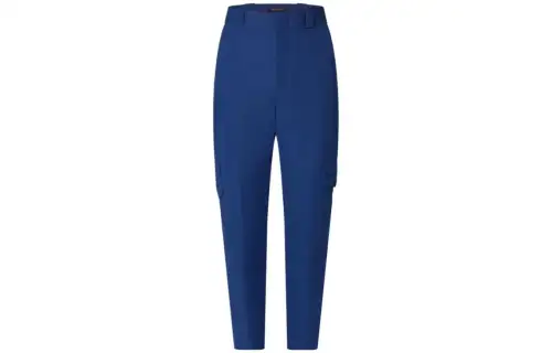 LOUIS VUITTON FW22 Casual Pants Men's Blue