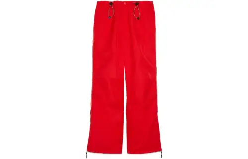 GUCCI SS23 Knitted Sweatpants Men's Red