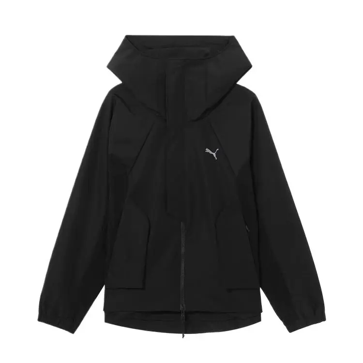 PUMA EssentialWOVEN JACKET LATE ADD Jackets & Coats Unisex Black