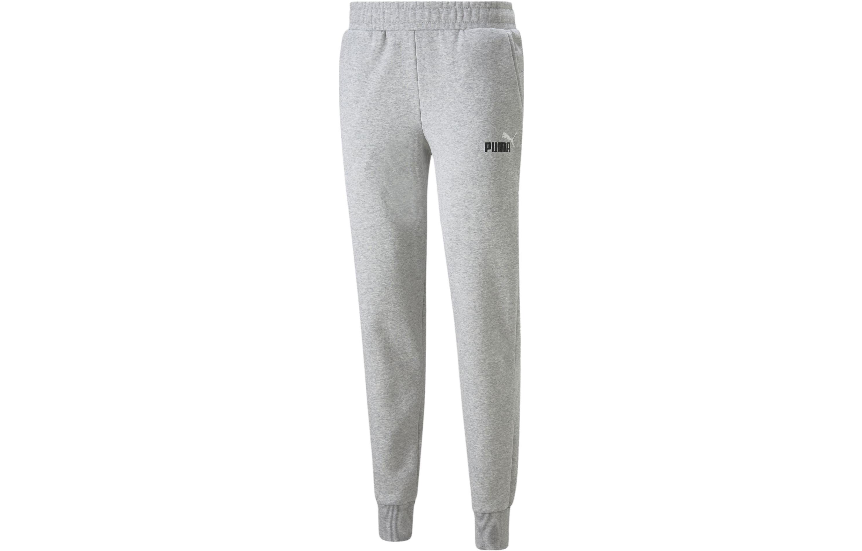 PUMA Pantalon Essentials+2 Col Logo Homme Knitted Sweatpants Men's Gray