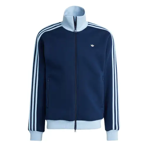 Adidas Originals TRACK TOP PREMIUM Jacket International Version Men's Dark Indigo