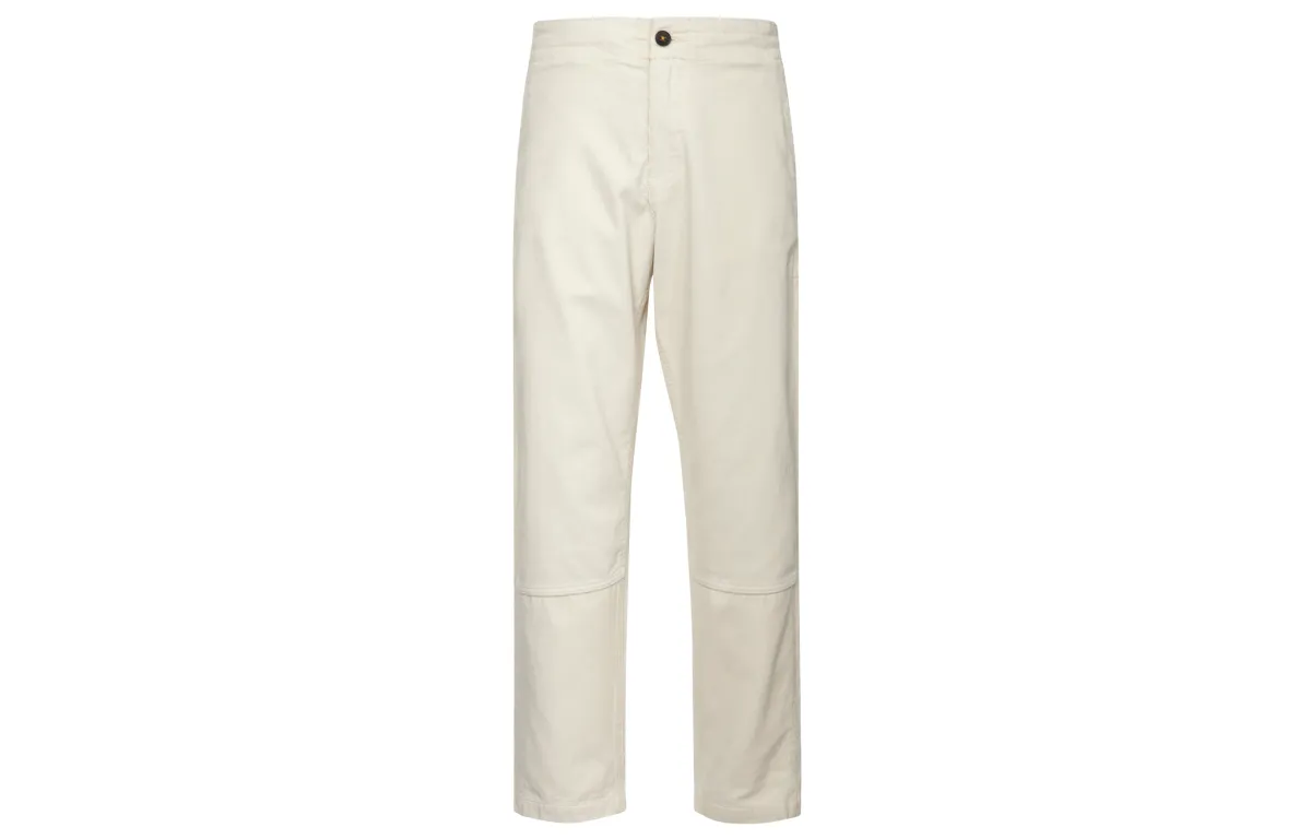 Timberland Casual Pants Men's Ecru Moderate Straight Fit Pants