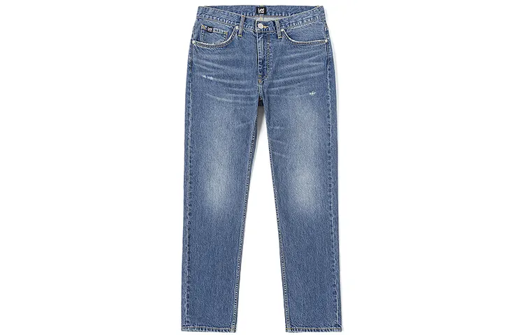Lee Xline Jeans Men's Light Blue Moderate Straight Fit Pants