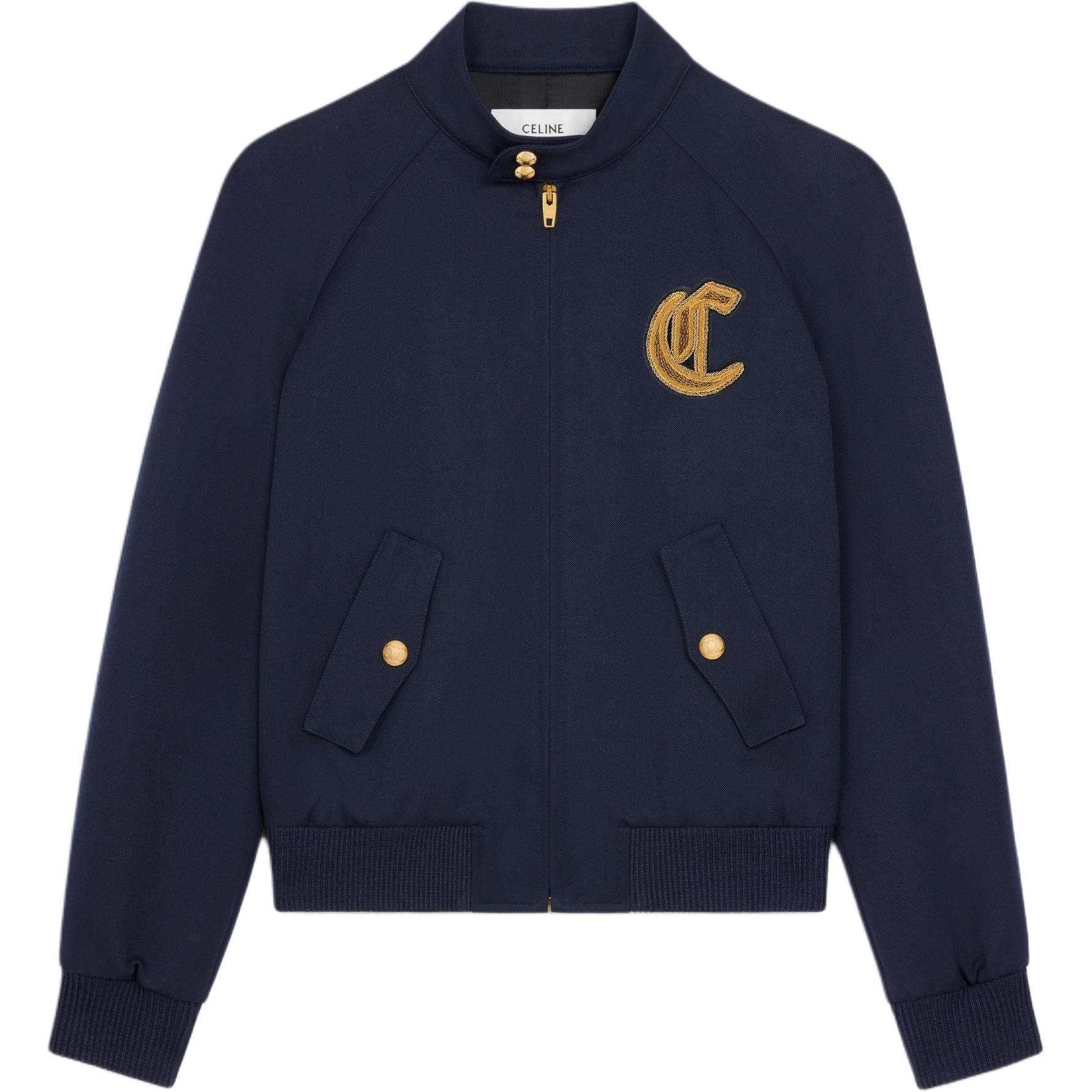 Мужская куртка CELINE Wool Jacket (синяя)