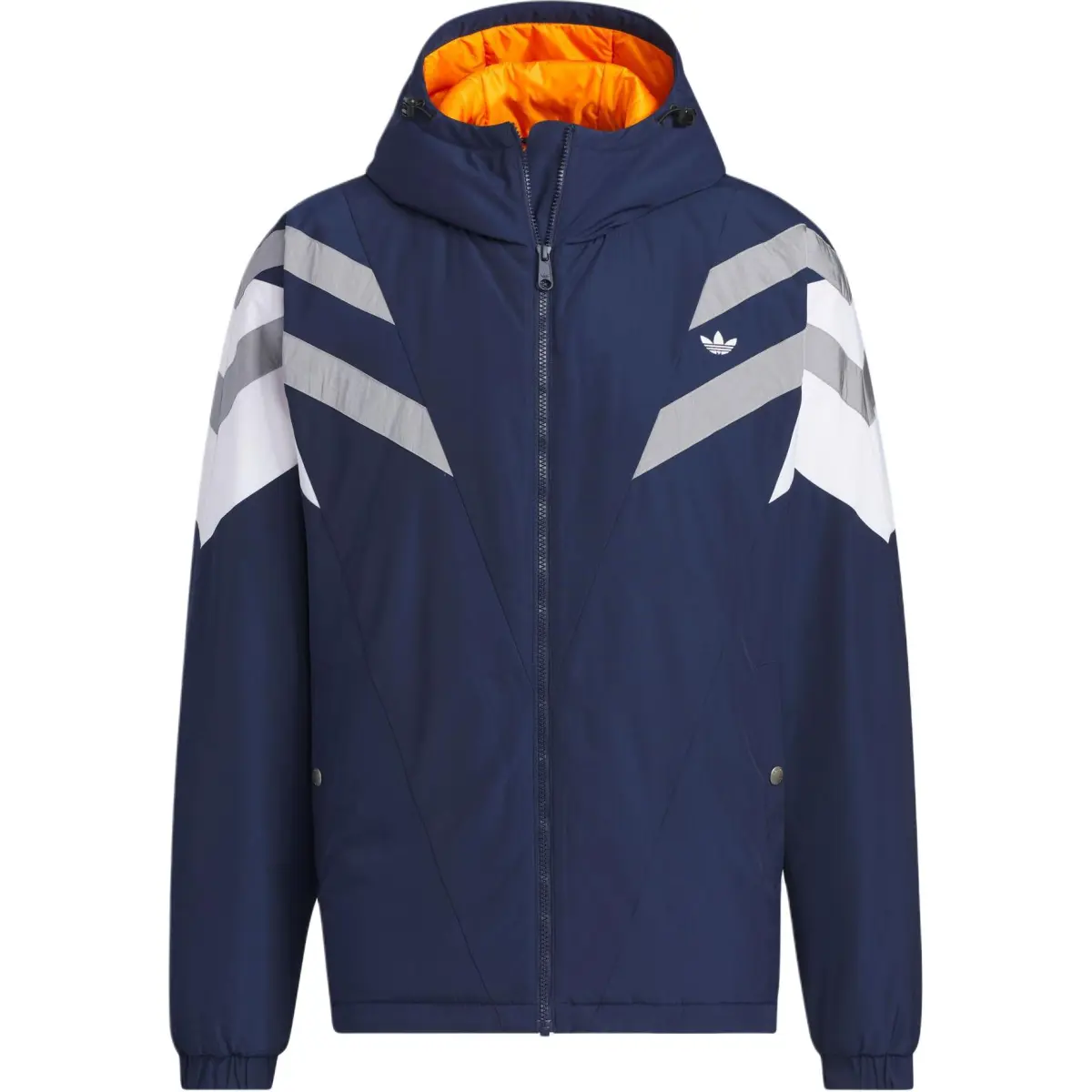 Adidas Originals VINTAGE Puffer Jacket Men's Dark Indigo/White