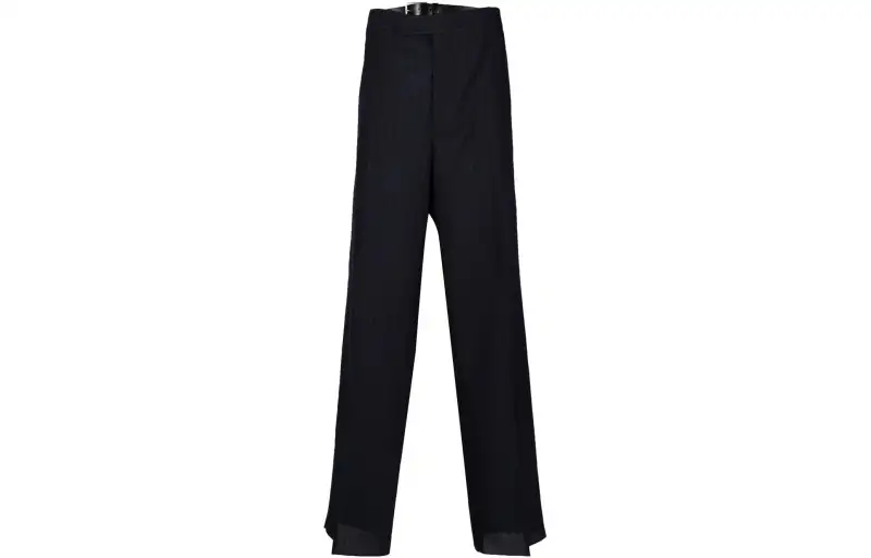 PRADA Casual Pants Men's Blue Moderate Straight Fit Pants