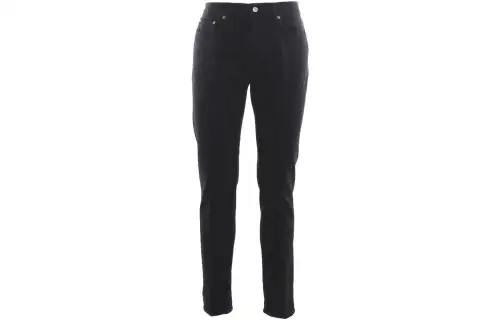 Golden Goose Casual Pants Men's Black Moderate Straight Fit Pants