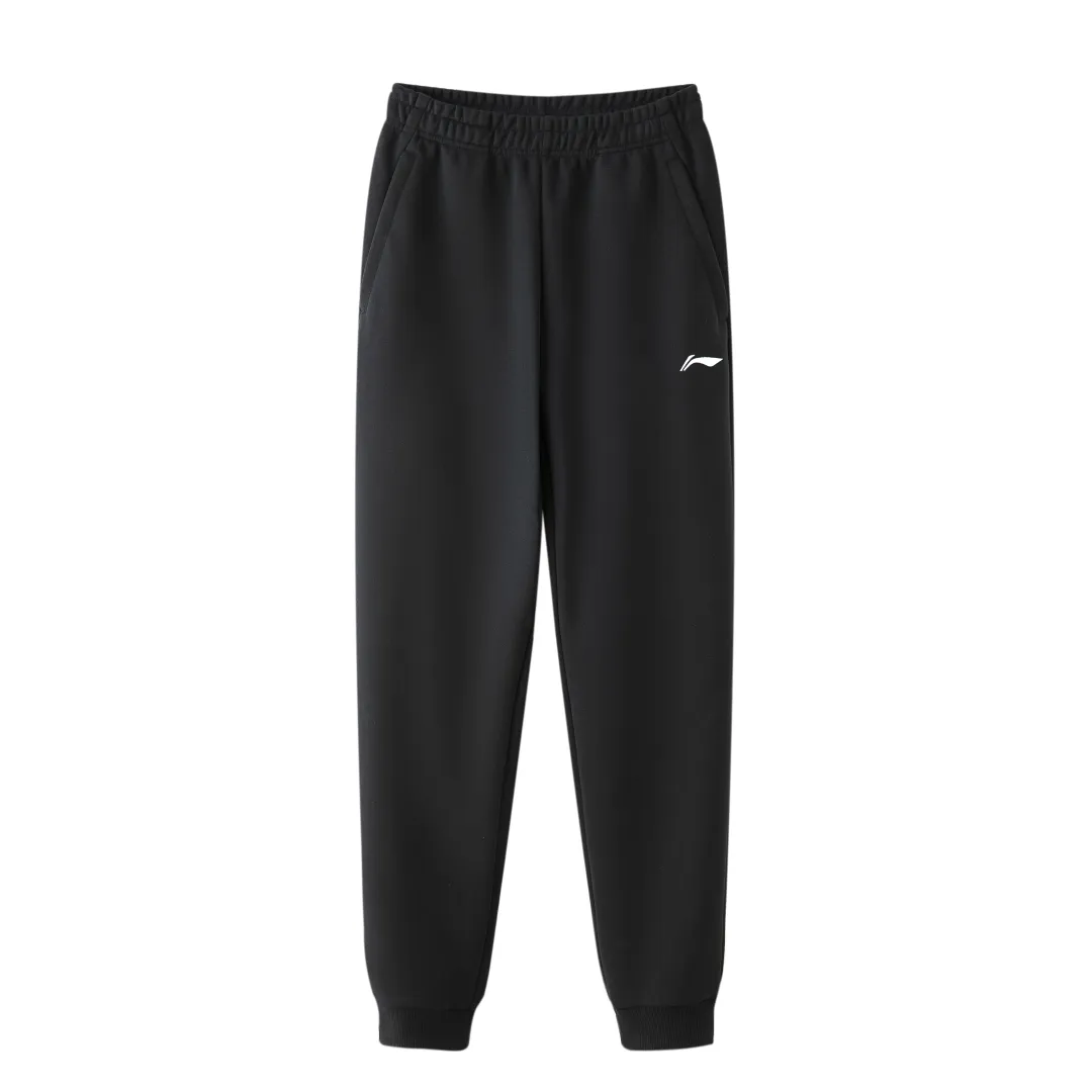 Li Ning Table Tennis Collection Knitted Sweatpants Men's Black