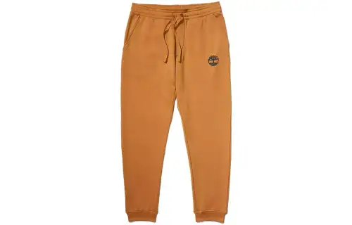 Timberland Knitted Sweatpants Men's Wheat Moderate Cuffed Pants