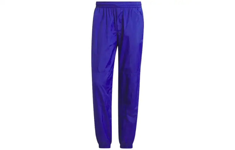 Adidas Originals Knitted Sweatpants Men's Purple Moderate Cuffed Pants