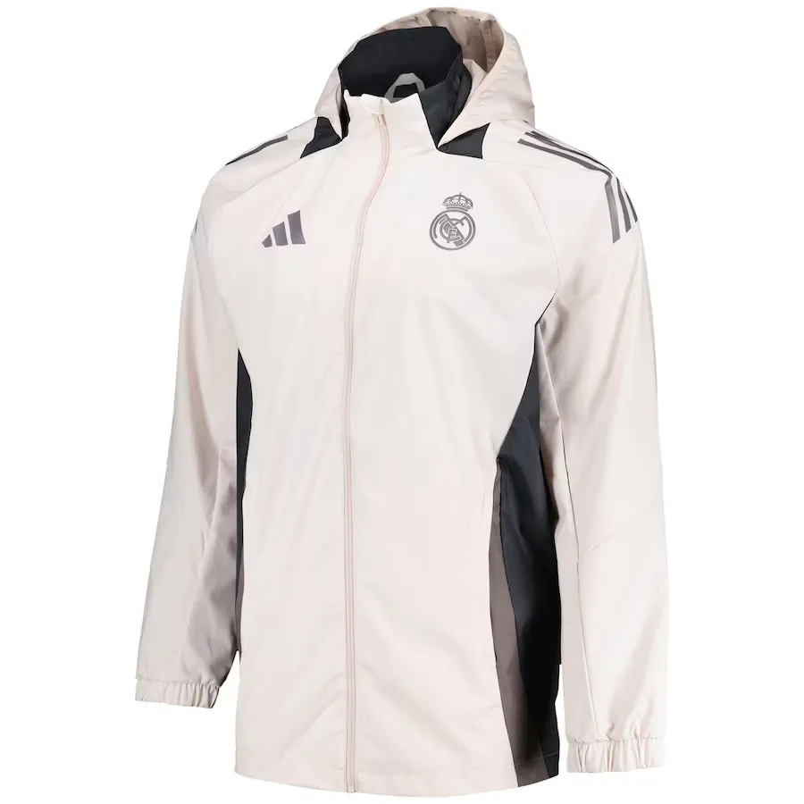 Adidas Real Madrid Retro Jackets & Coats Unisex Milk White