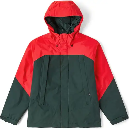 Vans Jackets & Coats Unisex Reddish Umber/Gray Green
