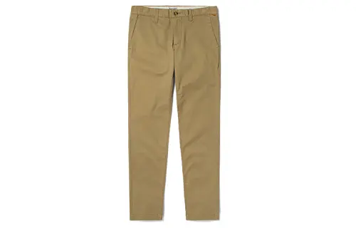 Timberland Casual Pants Men's Khaki Moderate Straight Fit Pants