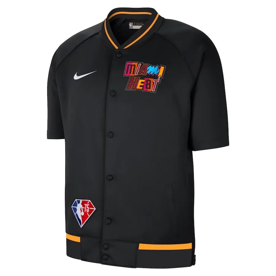 Nike x NBA Miami Heat Team Showtime Jackets & Coats Unisex Black