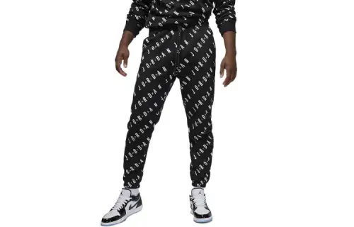 Jordan Knitted Sweatpants Men's Black