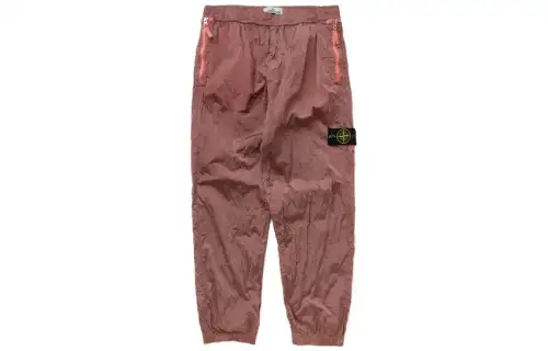 STONE ISLAND SS23 Knitted Sweatpants Men's Pink