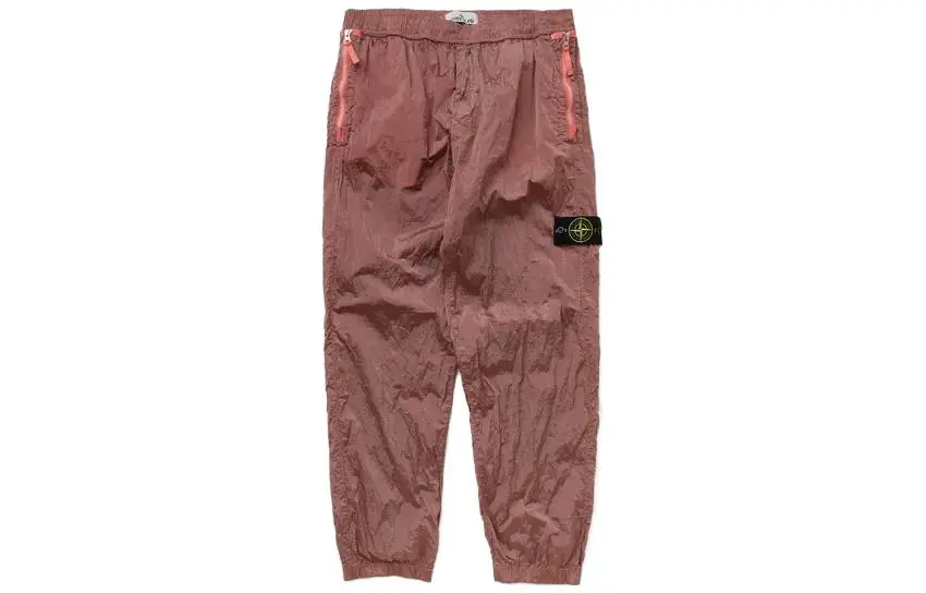 STONE ISLAND SS23 Knitted Sweatpants Men's Pink