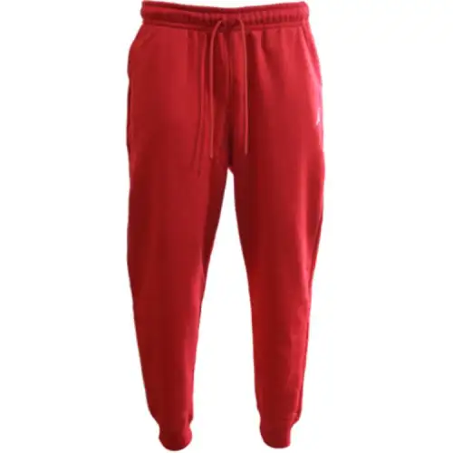Jordan ESSENTIALS Knitted Sweatpants Men's Gym Red Moderate Cuffed Pants
