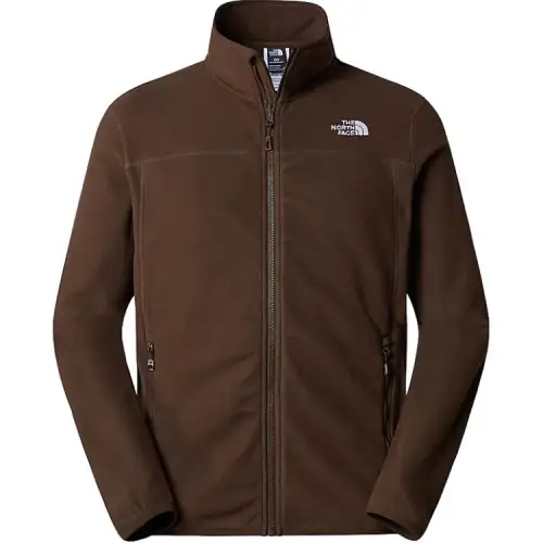 THE NORTH FACE 100 Glacier Full Zip Fleece Jackets & Coats Men's Brown