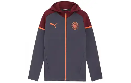 PUMA Manchester City Jackets & Coats Men's Gray