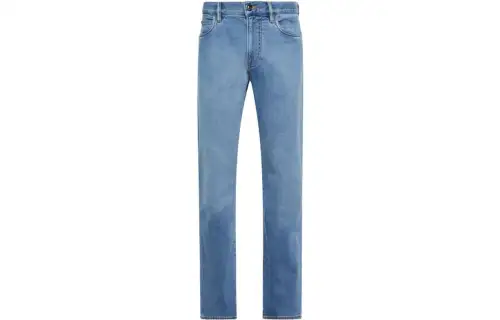 Loro Piana Jeans Men's Blue Moderate Slim Fit Pants