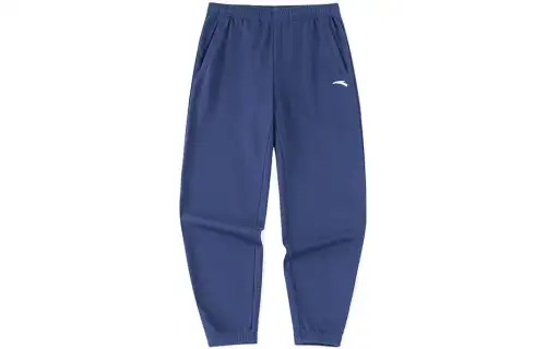 Anta Variety Training Collection Knitted Sweatpants Men's Bright Moon Blue