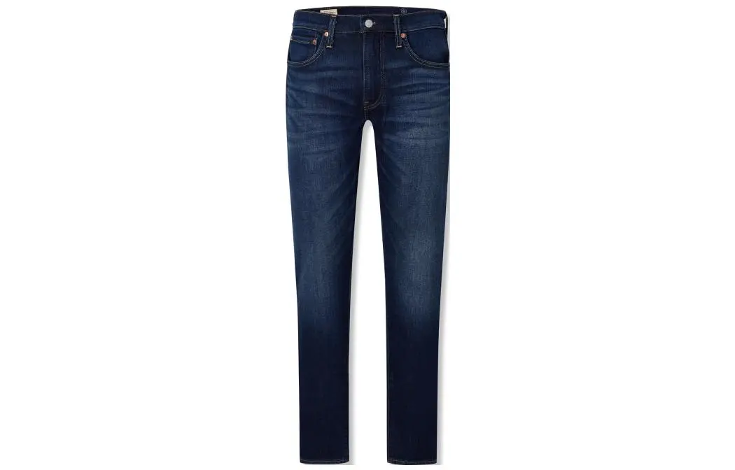 Levi's Jeans Men's Dark Blue Thickened Straight Fit Pants