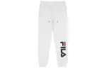 FILA Running Pants Unisex White Moderate Cuffed Pants