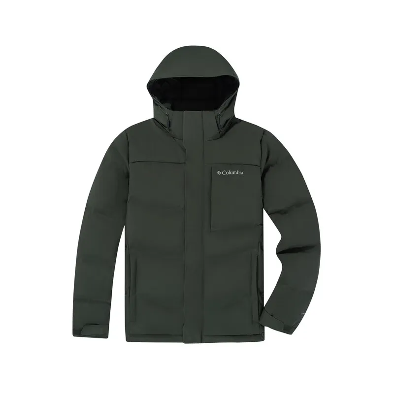Columbia City Outdoor Collection Down Jacket Men's Army Green