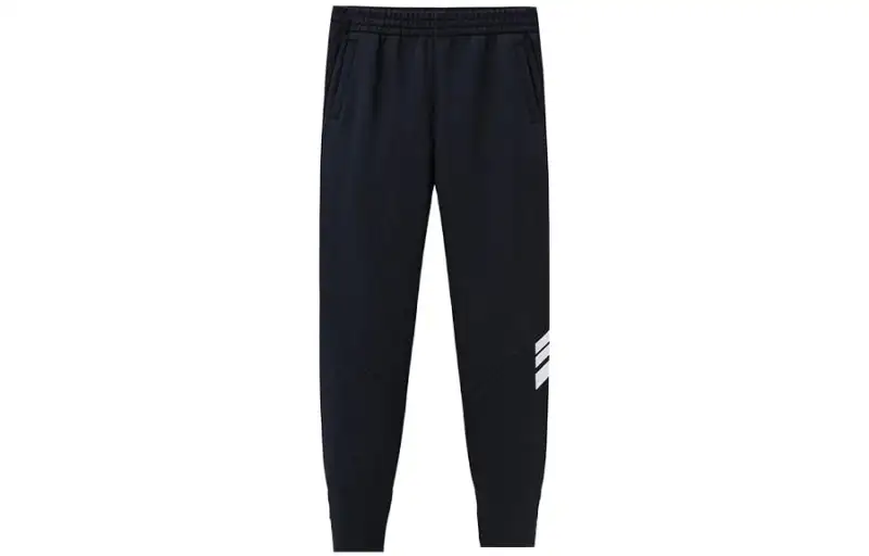 Anta Basketball Collection Knitted Sweatpants Men's Basic Black