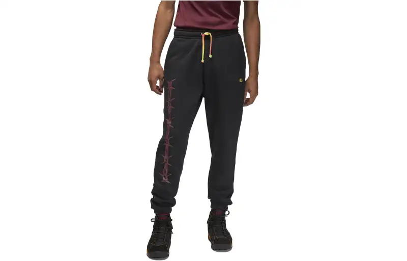 Jordan Knitted Sweatpants Men's Black