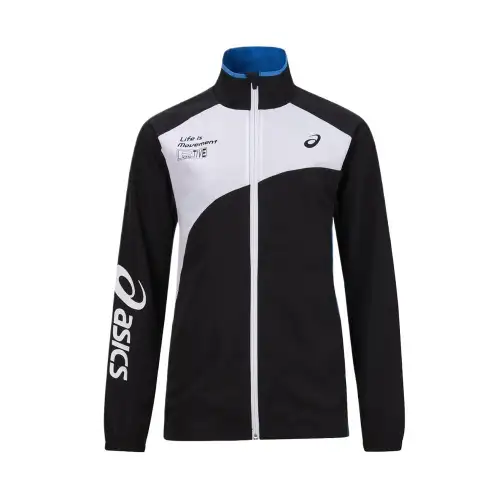 Asics Jackets & Coats Unisex Black White