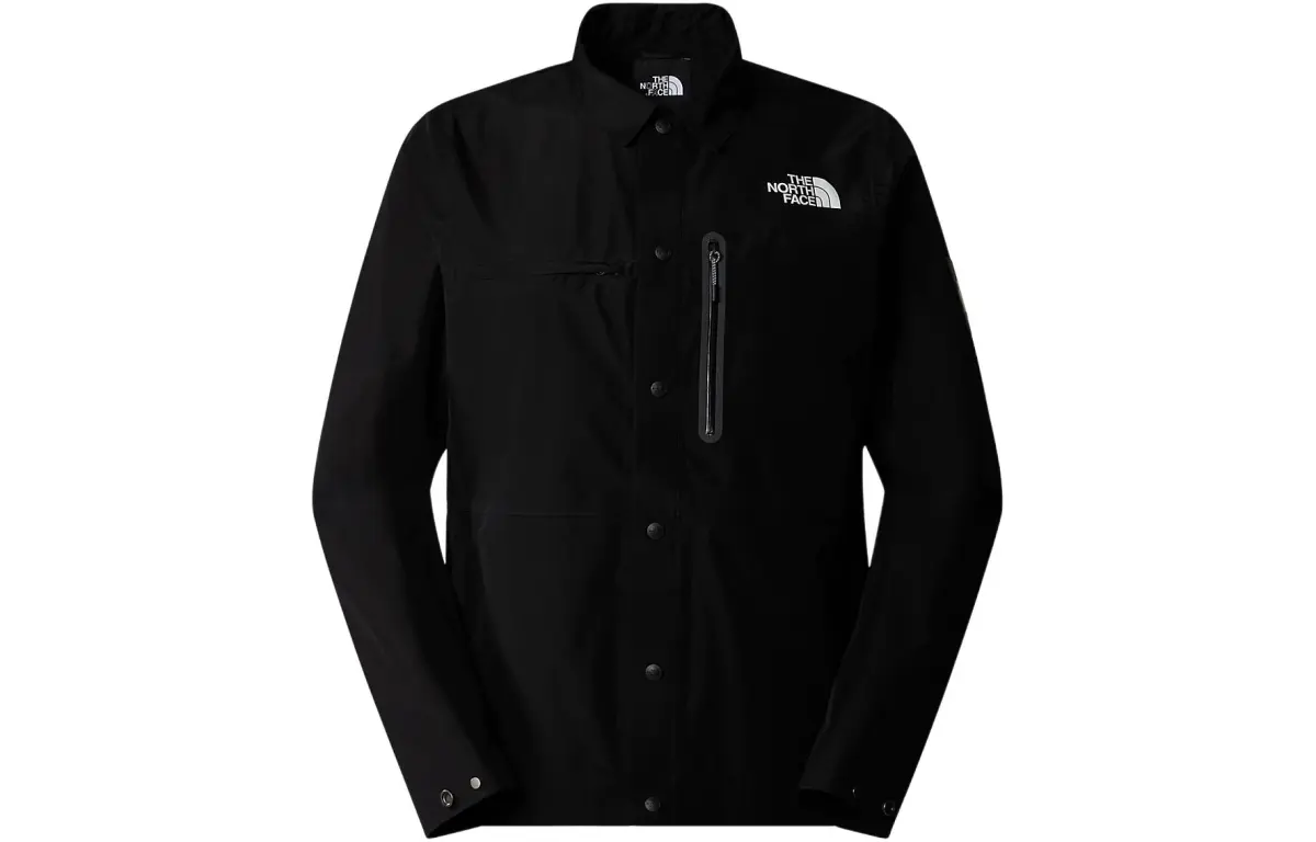 The North Face Amos logo-appliqué shirt jacket