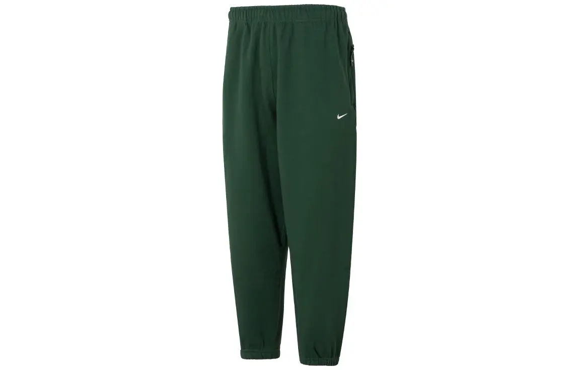 Nike Solo Swoosh Knitted Sweatpants Men's Green