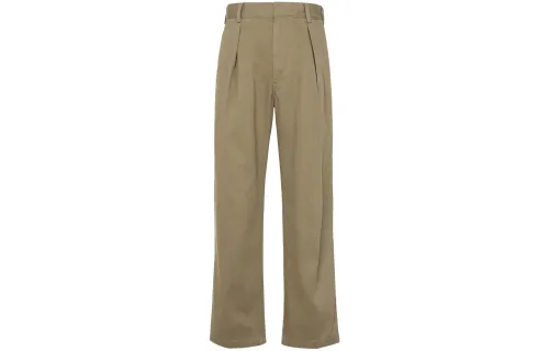 UNIQLO Casual Pants Men's Camel Moderate Straight Fit Pants