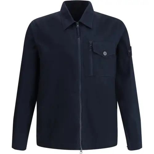 STONE ISLAND Compass Patch Zipped Jacket
