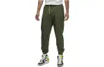 Jordan Knitted Sweatpants Men's Olive Green