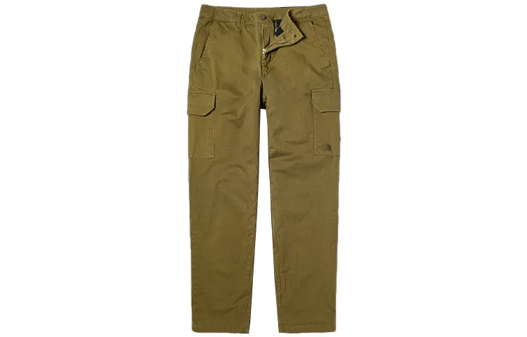 THE NORTH FACE Casual Pants Men's Brown Moderate Straight Fit Pants
