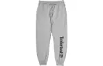 Timberland Knitted Sweatpants Men's Light Gray Moderate Cuffed Pants