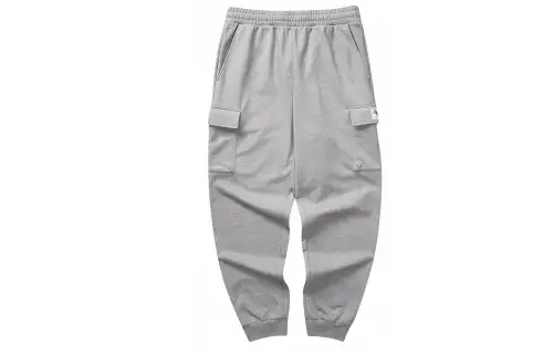 Skechers Knitted Sweatpants Men's Medium Heather Gray/004F Moderate Cuffed Pants