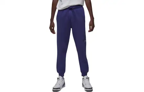 Jordan ESSENTIALS Knitted Sweatpants Men's Sky Purple Moderate Cuffed Pants