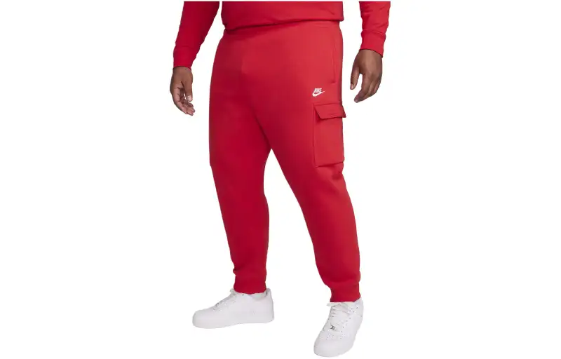 Nike Sportswear Club Fleece Knitted Sweatpants Men's University Red