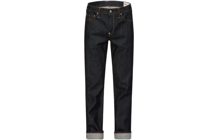 EVISU Jeans Men's Denim Blue Moderate Straight Fit Pants