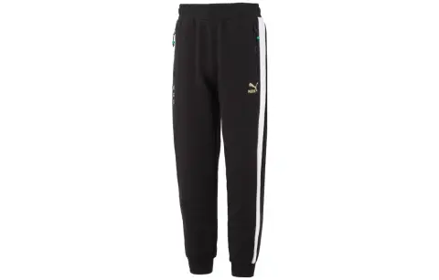PUMA Knitted Sweatpants Unisex Black