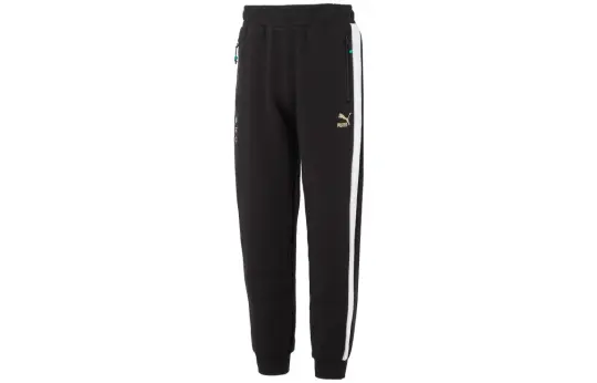 PUMA Knitted Sweatpants Unisex Black