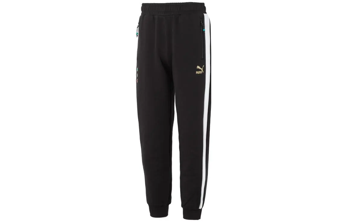 PUMA Knitted Sweatpants Unisex Black