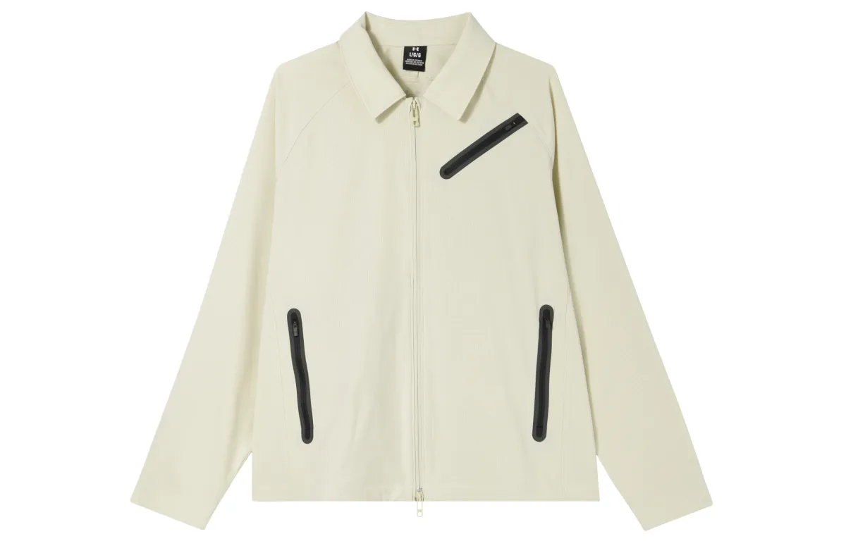 Under Armour Jackets & Coats Men's Ecru
