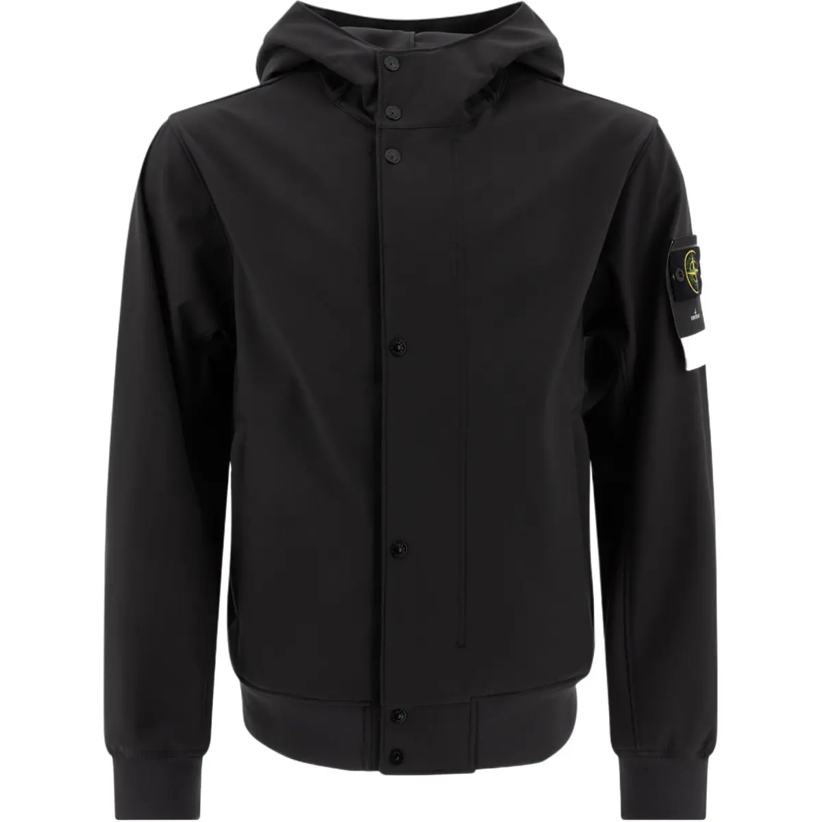 STONE ISLAND Logo Patch Hooded Jacket